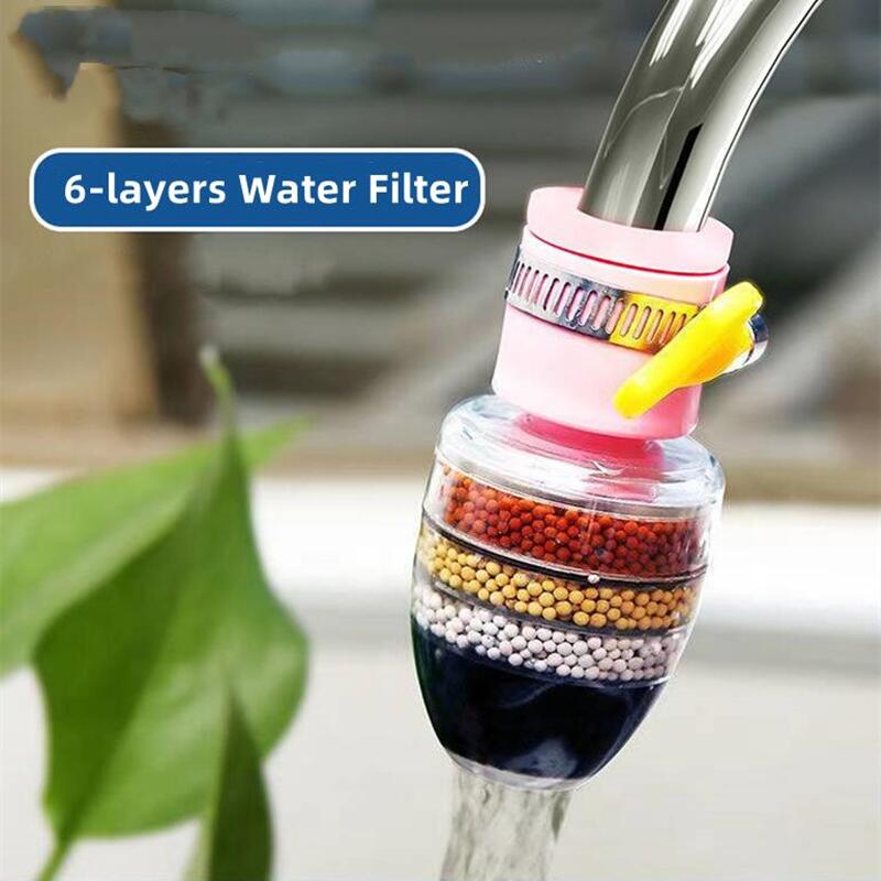 Filtre à eau magique pour robinet - 6 niveaux de filtration pour une eau pure