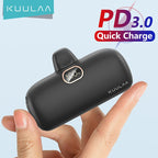 Mini batterie externe - Charge rapide