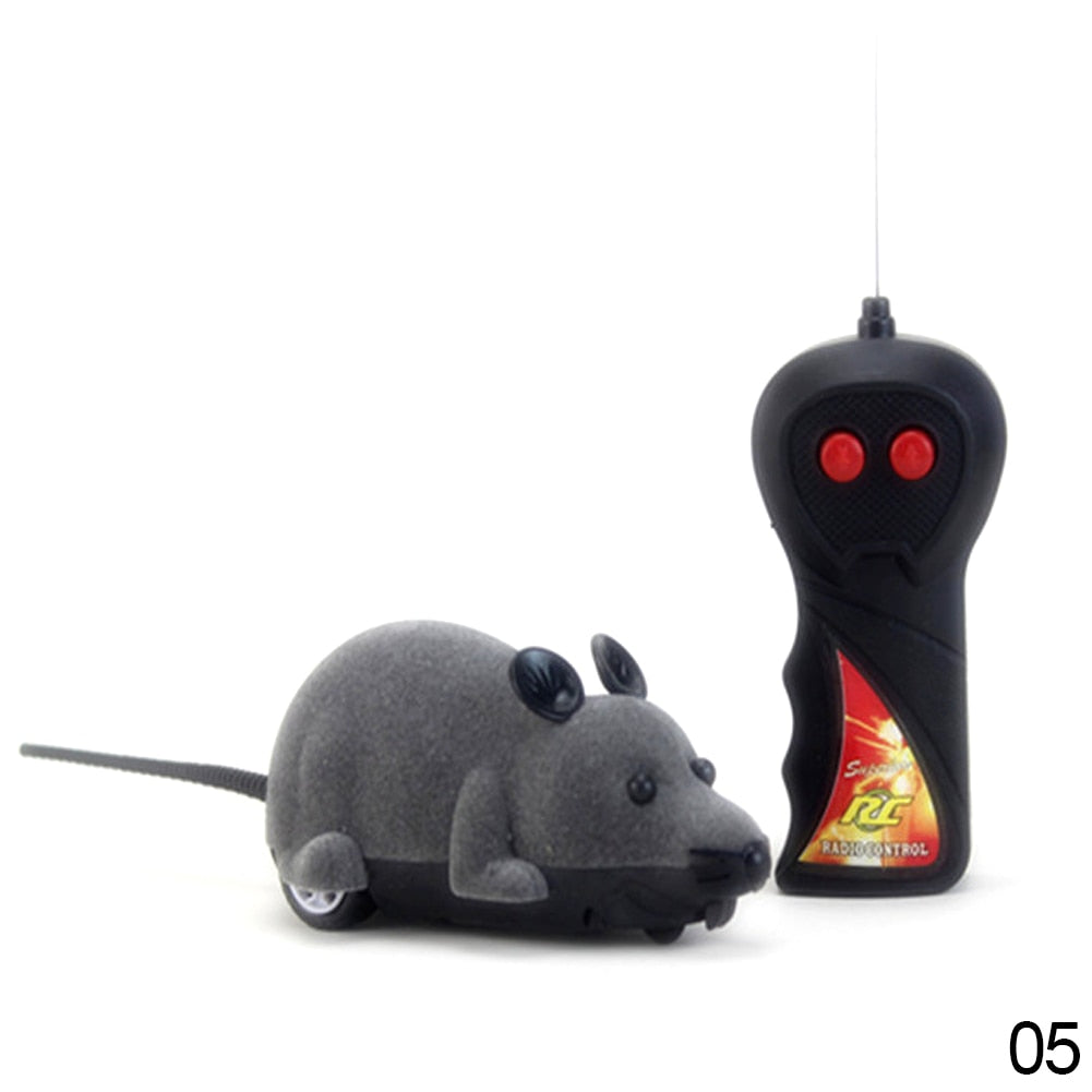 Souris télécommandée pour chats