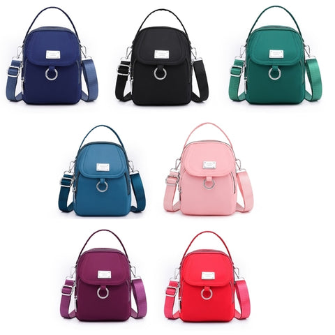 Sac à bandoulière imperméable léger avec plusieurs poches