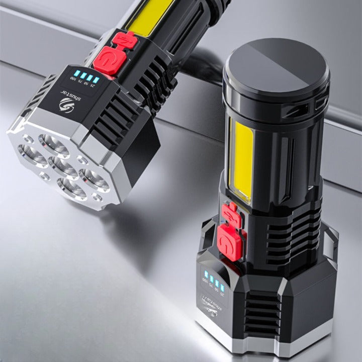 Lampe torche PUISSANCE+ USB rechargeable