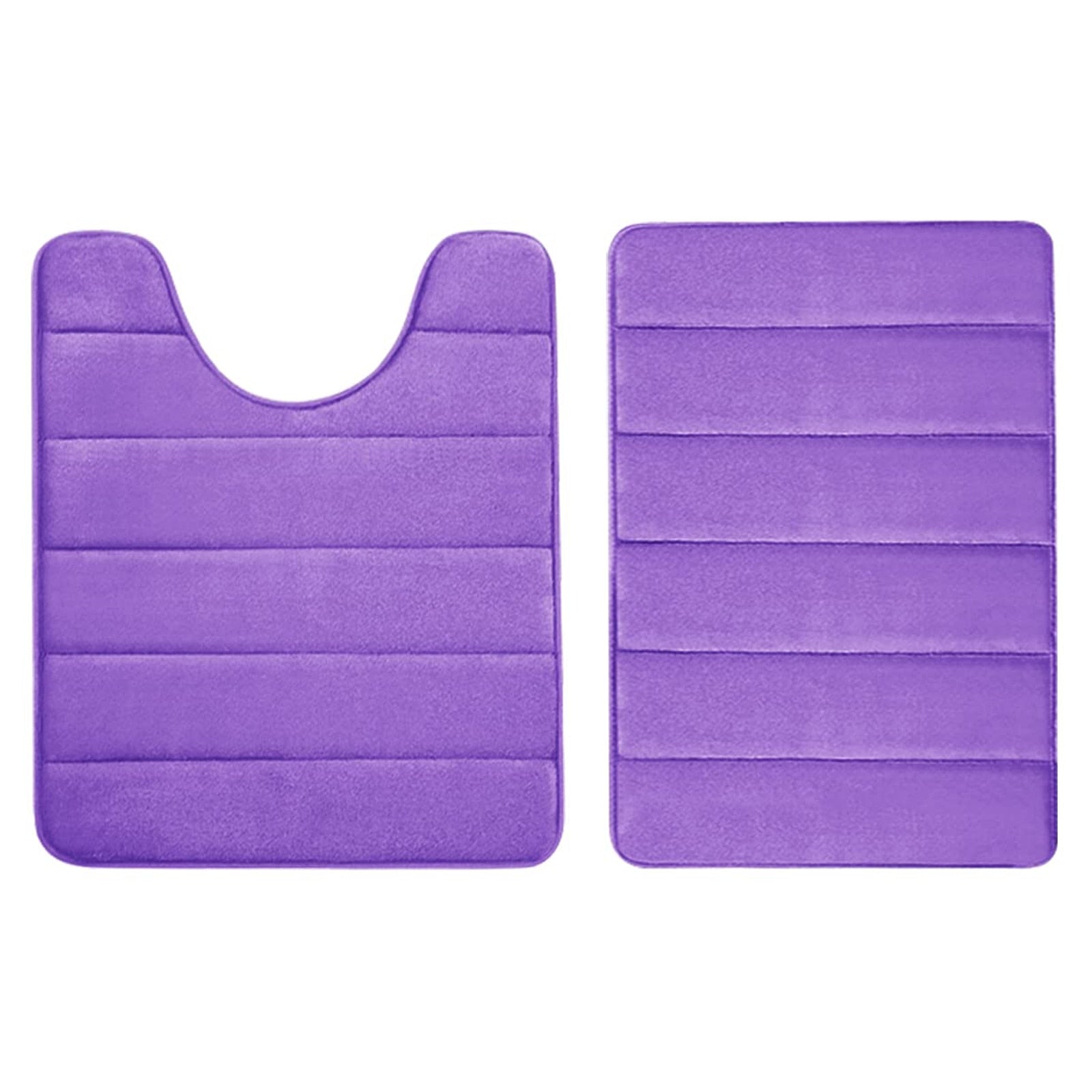Tapis de salle de bain 2 pièces - antidérapants