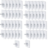 Lot de 50 Supports d'étagère autoadhésifs