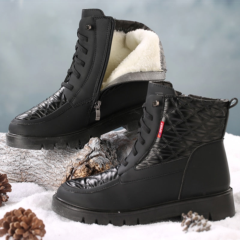 Bottines de neige imperméables pour femmes