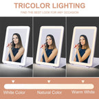 Miroir LED de voyage
