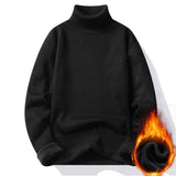 Pull col roulé polaire pour homme