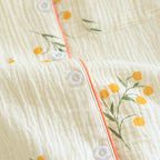 Ensemble 3PCS pyjama d'été vintage