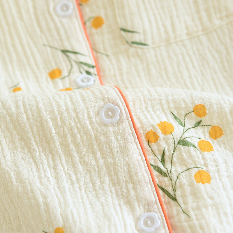 Ensemble 3PCS pyjama d'été vintage