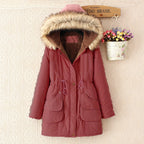 Parka cintrée à capuche - Femme