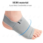 Semelles orthopédiques arc de pied plat