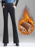 Legging évasé intérieur polaire