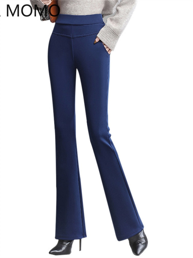 Legging évasé intérieur polaire