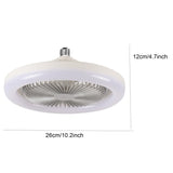 Ventilateur de Plafond Moderne À LED