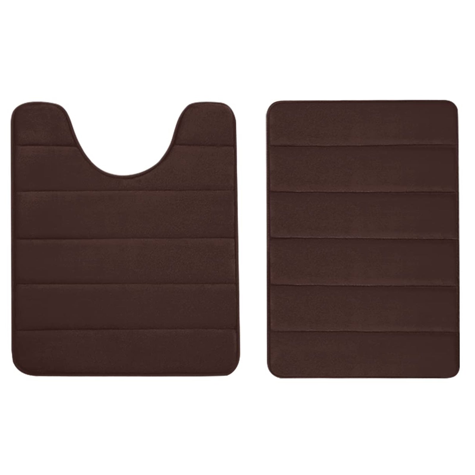 Tapis de salle de bain 2 pièces - antidérapants