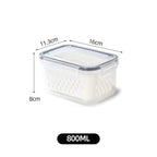 Boîte de rangement multifonction 3 en 1
