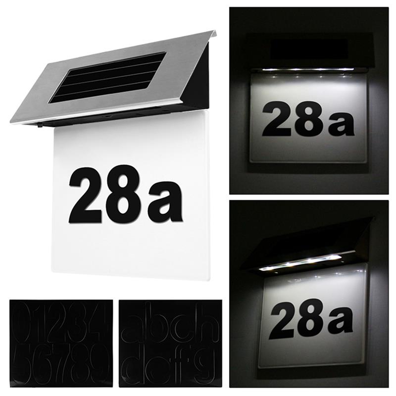 Numéro de maison LED