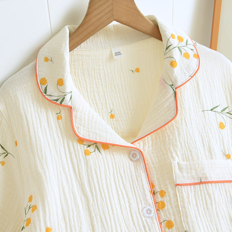 Ensemble 3PCS pyjama d'été vintage