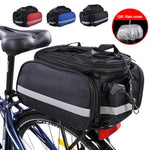 Sacoche de rangement pliable pour siège arrière de vélo