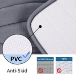 Tapis de salle de bain 2 pièces - antidérapants
