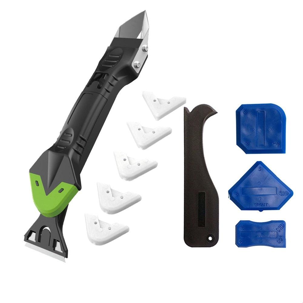 Outils 5 en 1 de calfeutrage en silicone