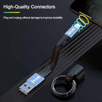 Porte-clés câble USB