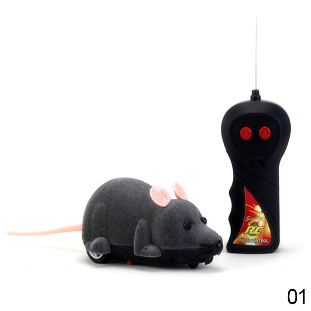 Souris télécommandée pour chats
