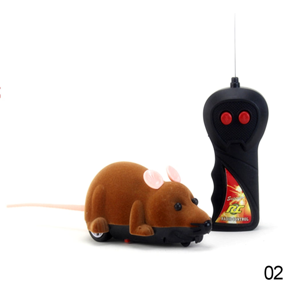 Souris télécommandée pour chats