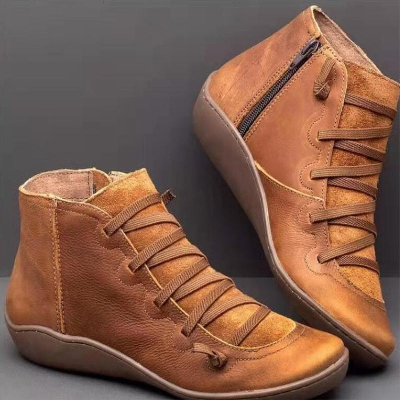 Bottines d'hiver légères et chaudes - Antidérapantes