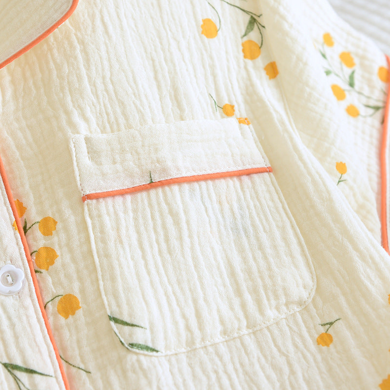 Ensemble 3PCS pyjama d'été vintage