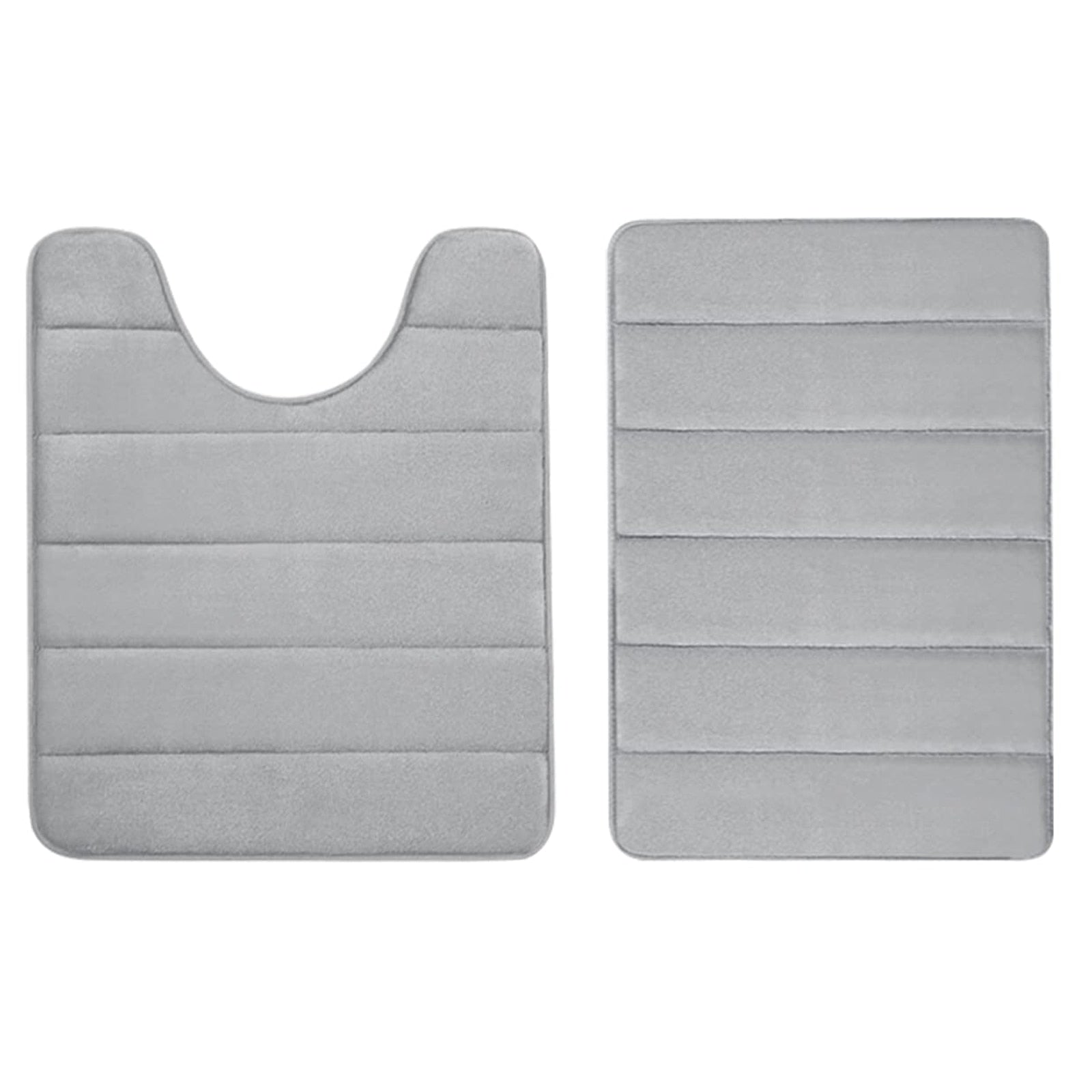 Tapis de salle de bain 2 pièces - antidérapants