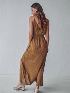 Robe d'été longue à fente - Collection 2023