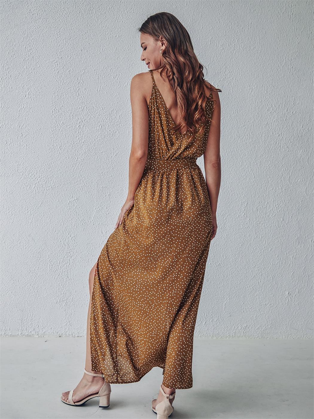 Robe d'été longue à fente - Collection 2023