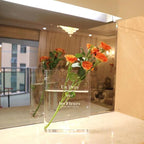 Vase décoratif en livre pour fleur
