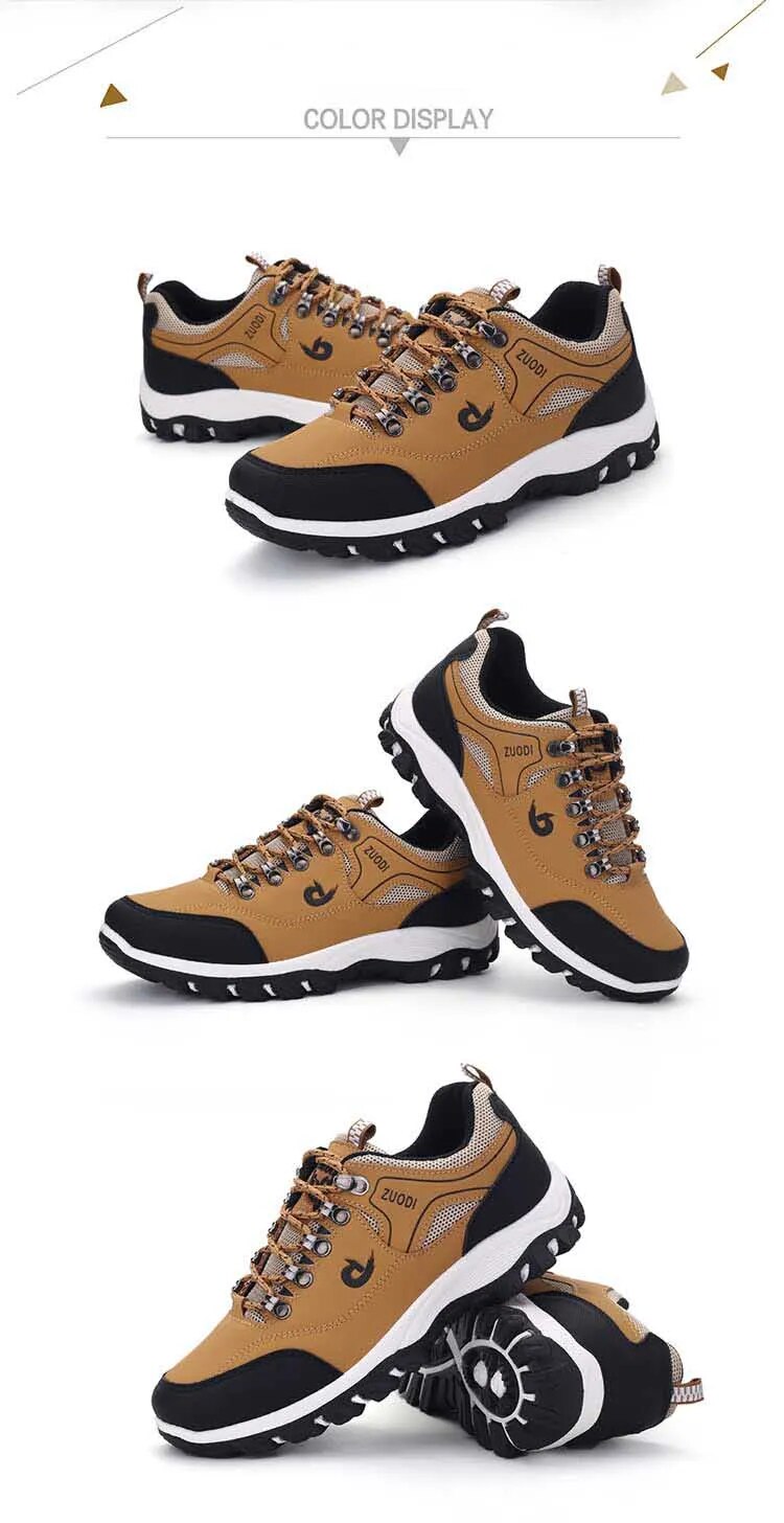 Chaussures de Marche Basses Antidérapantes