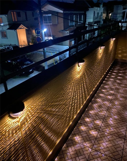 Lampe murale effet soleil