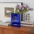 Vase décoratif en livre pour fleur