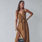 Robe d'été longue à fente - Collection 2023