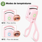Recourbe cil chauffant