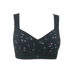 Soutien-gorge 100% coton à imprimé floral