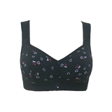 Soutien-gorge 100% coton à imprimé floral