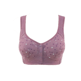 Soutien-gorge 100% coton à imprimé floral