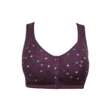 Soutien-gorge 100% coton à imprimé floral
